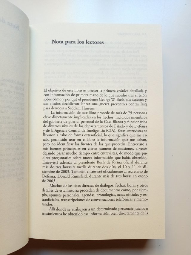 Plan de ataque. Cómo se decidió invadir Iraq.