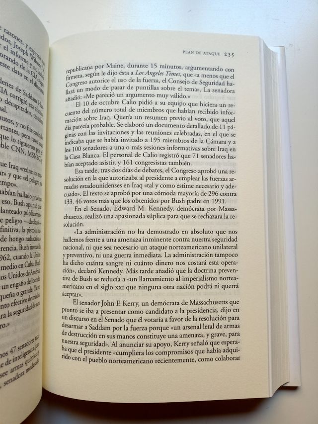 Plan de ataque. Cómo se decidió invadir Iraq.