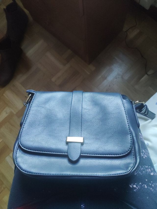bolso azul marino
