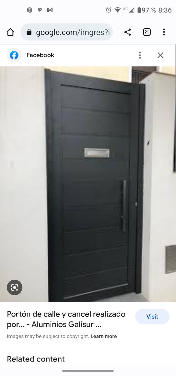 puertas y cerramientos de aluminio