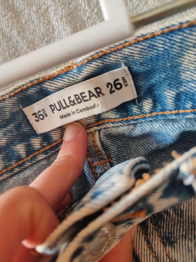 Pantalón vaquero corto