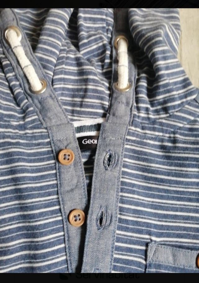 Samaretas con capucha NUEVO talla 5-6 años