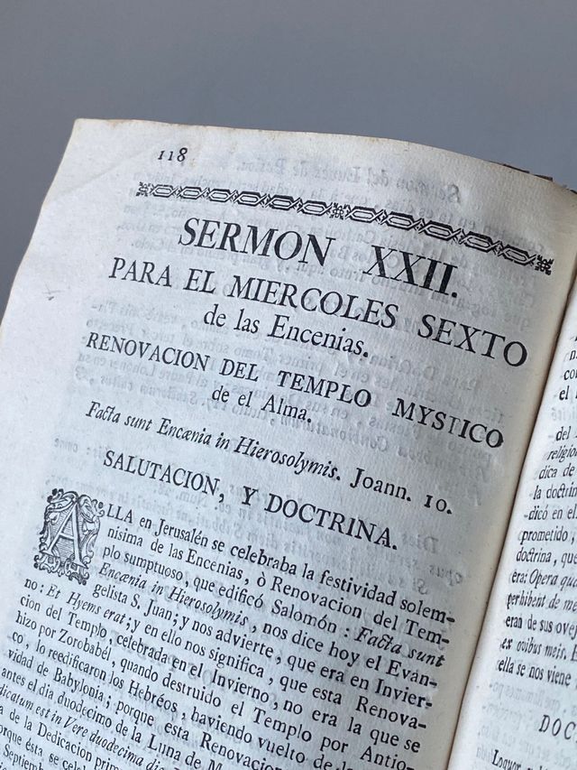 Quaresma de Sermones, 1755. Echeverz. Pergamino.