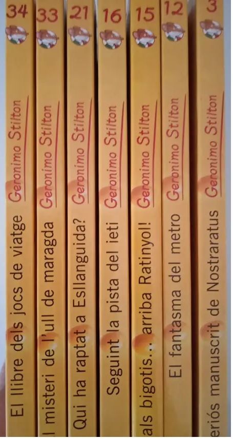 Libros - 10x Geronimo Stilton