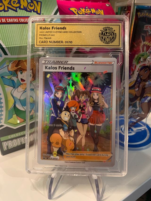 Pokemon Carta Personalizada Limitada