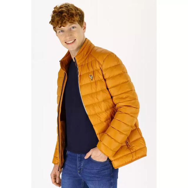 Asociación de Polo de U.S. Capa amarilla sintética