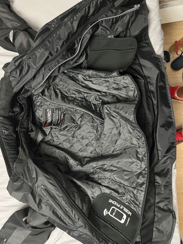 Cazadora 3 estaciones hombre tres capas modeka