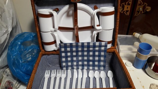 CESTO DE CAMPISMO DE VIME