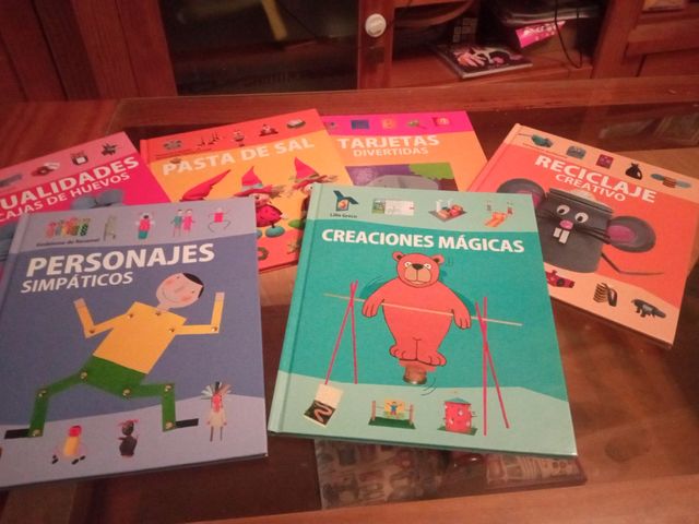colección libros de manualidades