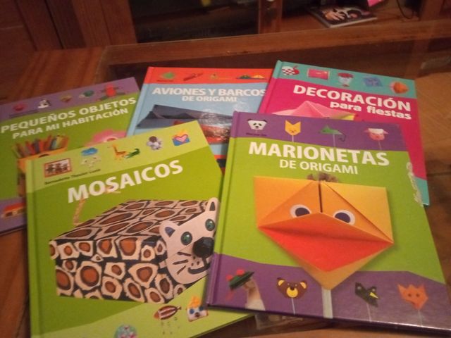 colección libros de manualidades