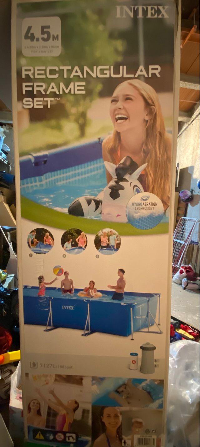 Piscina Intex Desmontable Con Depuradora De Segunda Mano Por 300 EUR En piscina-intex-desmontable-con-depuradora-de-segunda-mano-por-300-eur-en