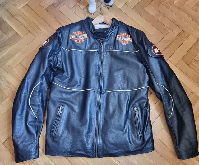 Chaqueta Harley Davidson Cuero, Piel. 100%
