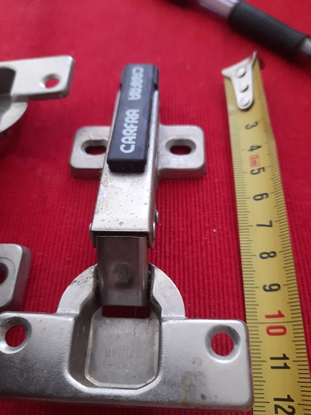 cuatro visagras puertas