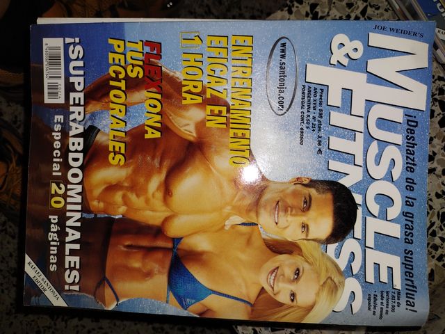 Colección de revistas MUSCLE & FITNESS 35 y extras