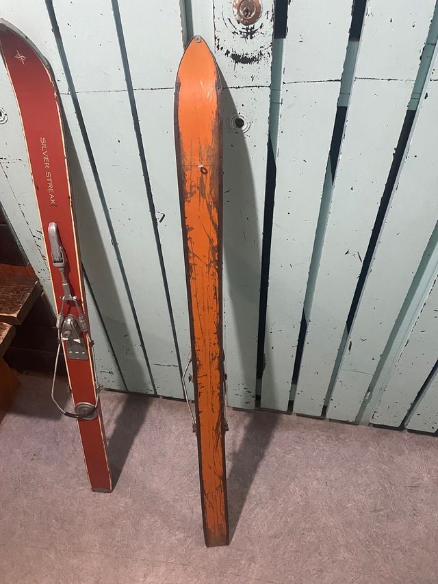 Esquís vintage silver streak