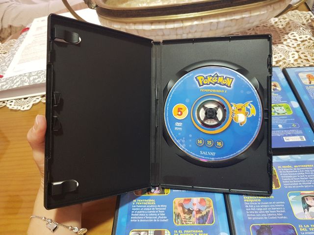 Pokémon lote Temporada 1 dvd