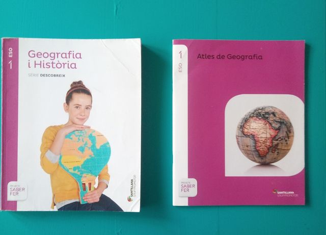 Geografia i historia+Atles Santillana 1 eso