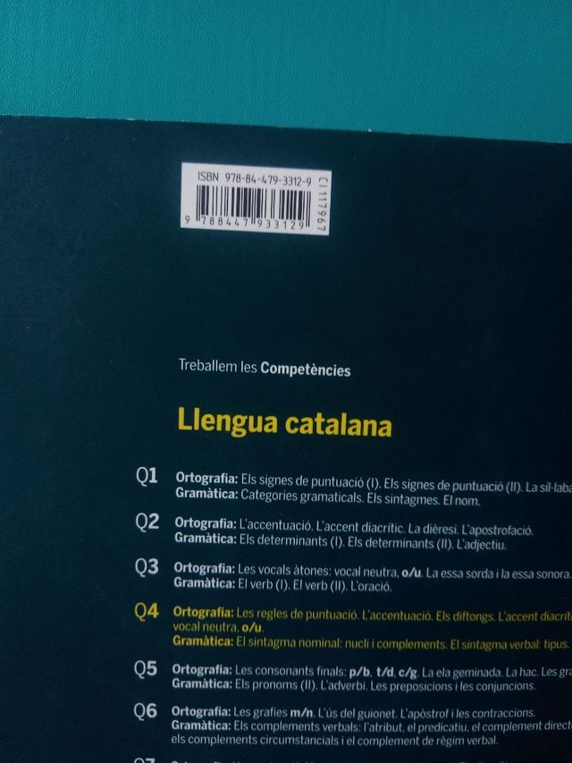 Llengua catalana Baula Q4+Q5+Q6