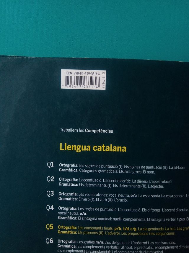 Llengua catalana Baula Q4+Q5+Q6
