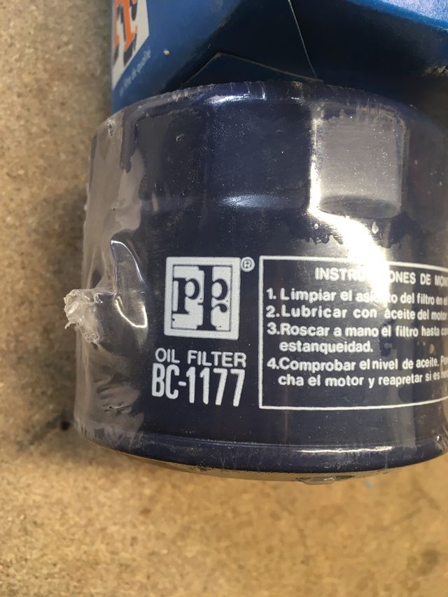 Filtro aceite bc-1177