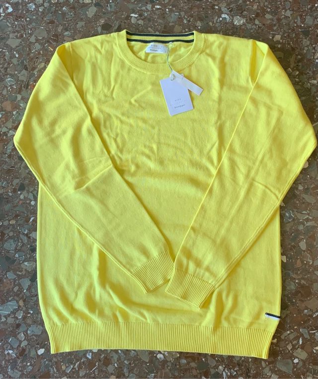 Conjunto Jersey y Camisa manga larga. Talla 15-16