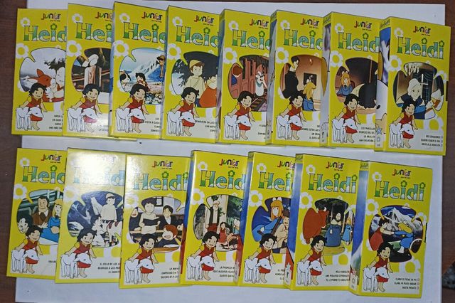 Colección cintas Heidi