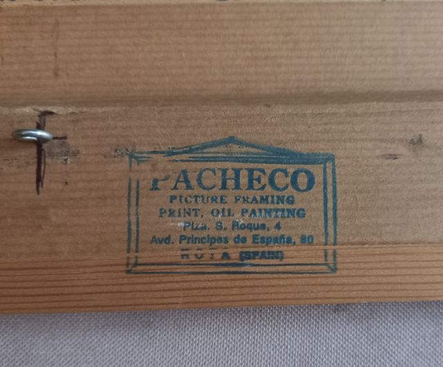 Óleo sobre lienzo firmado GEELAN