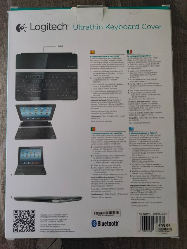 Cover per tastiera ultrasottile Logitech