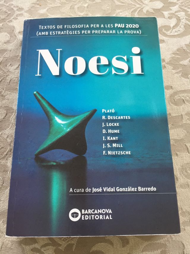 NOESI TEXTOS DE FILOSOFÍA PAU  ISBN 978844894904-4