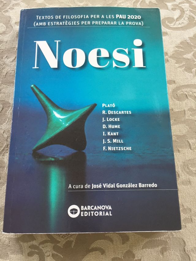 NOESI TEXTOS DE FILOSOFÍA PAU  ISBN 978844894904-4