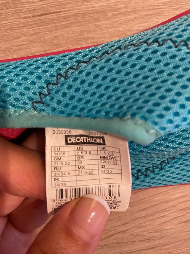 Escarpines niños talla 34-35