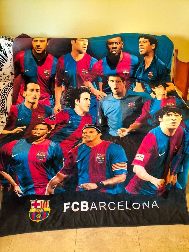 Toalla vintage gigante FC Barcelona