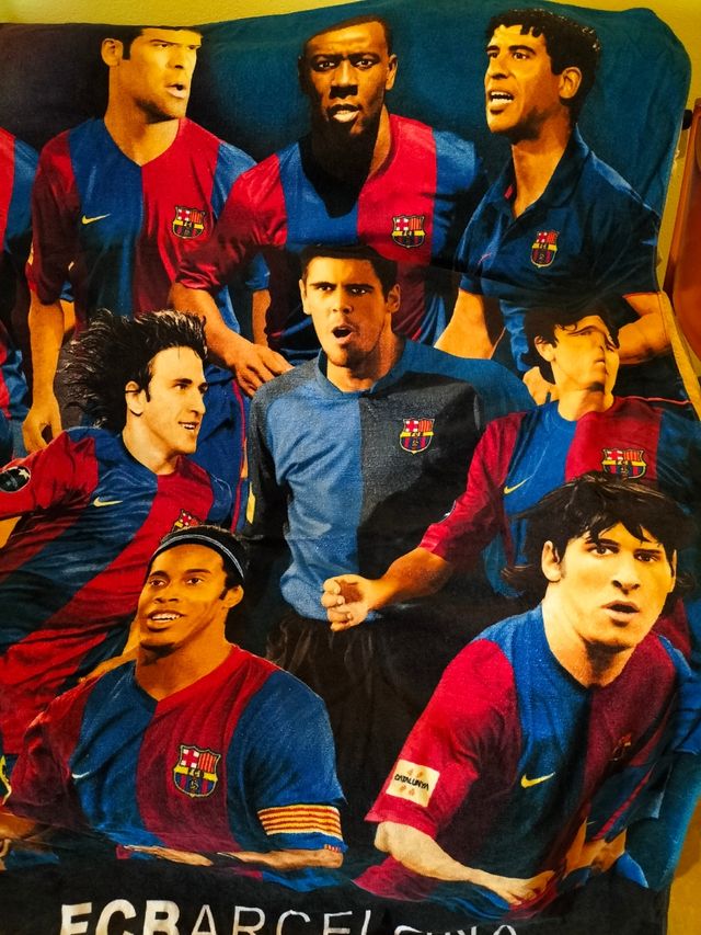 Toalla vintage gigante FC Barcelona