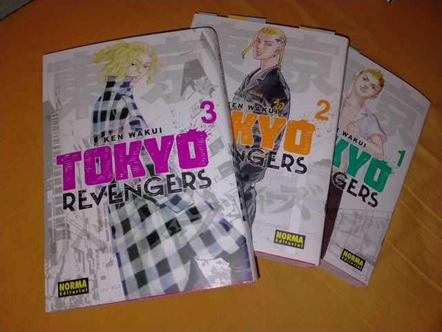 Manga Tokyo Revengers tomos 1, 2 y 3