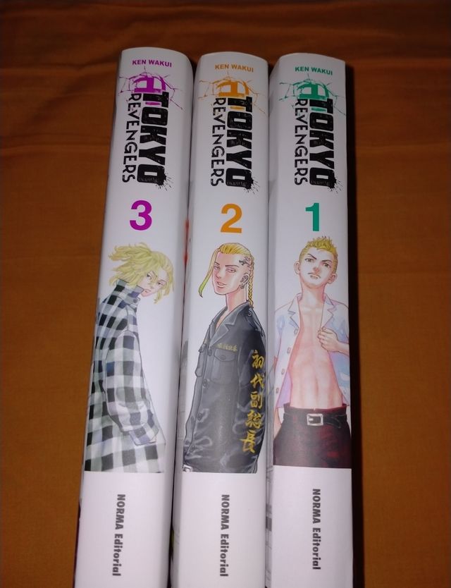 Manga Tokyo Revengers tomos 1, 2 y 3