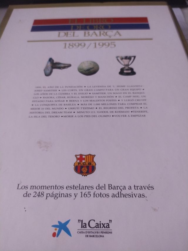 el libro de oro barça