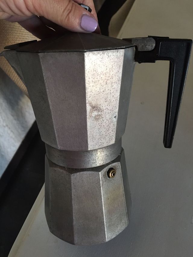 Cafetera italiana antigua