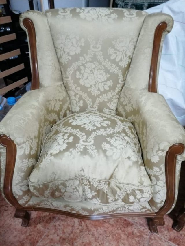 sofas y sillones estilo isabelino