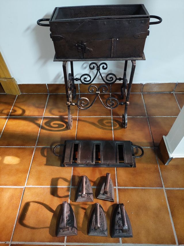 Centro Planchado Antiguo Carbon