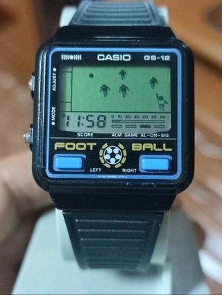 casio gs-12 foot ball casio game Original de segunda mano