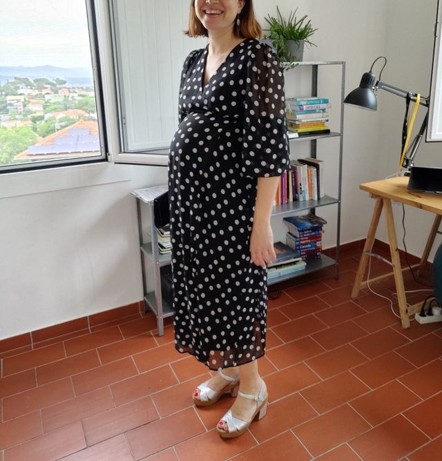 Vestido invitada boda embarazada