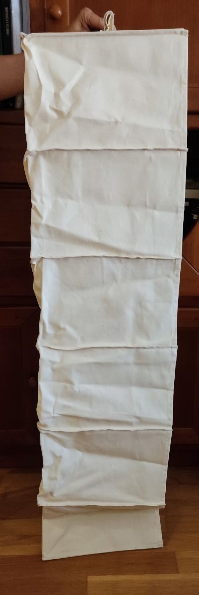 Organizador de tela plegable