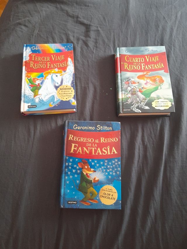 en el reino de la fantasía. cuarto viaje al reino.