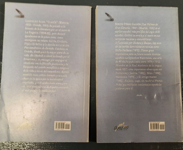 Pipá / Doña Perfecta ( Leopoldo Alas )