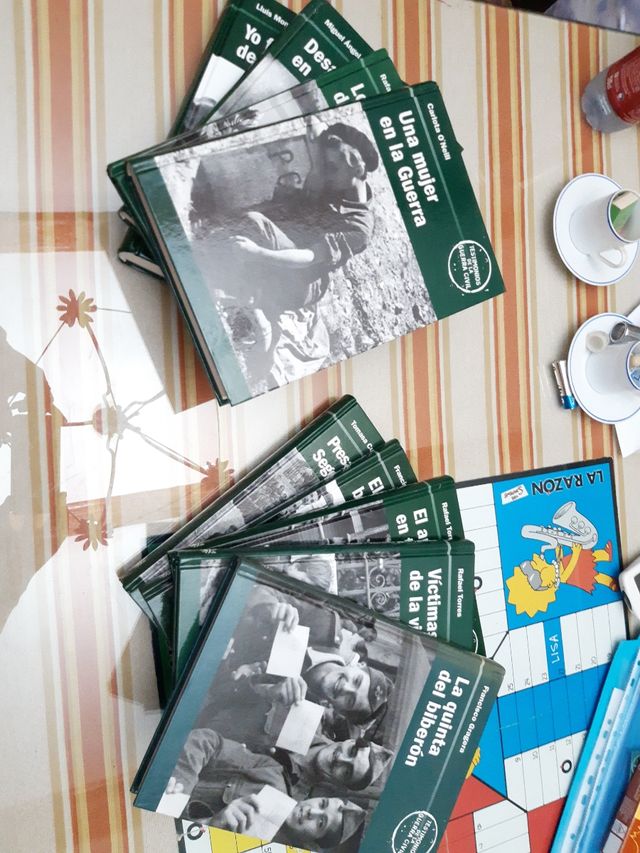Colección  libros Testimonios de la guerra civil