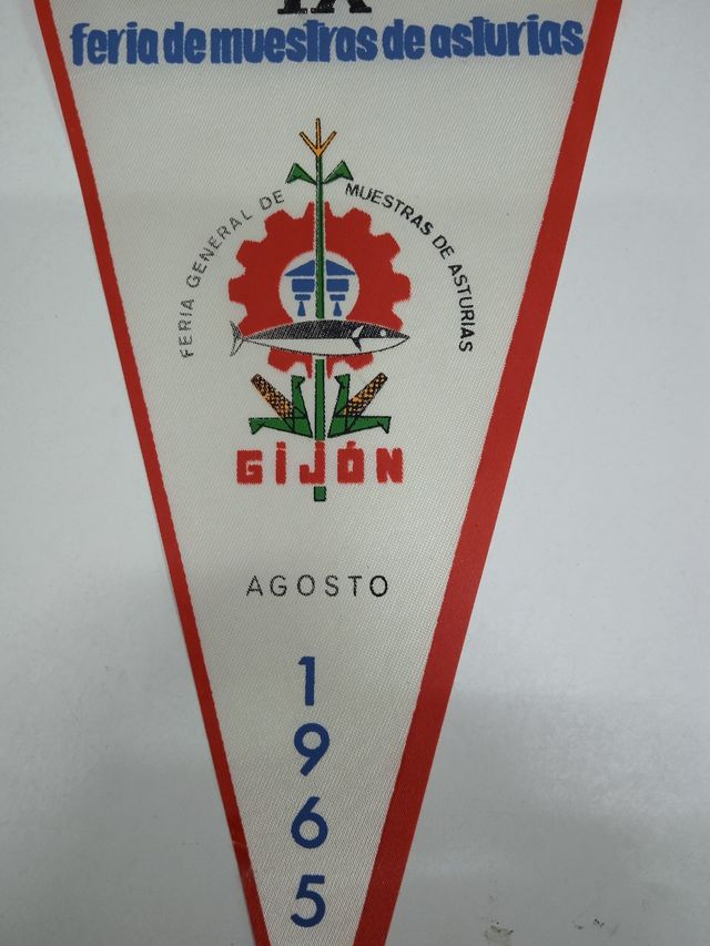 banderin feria muestras Asturias1965
