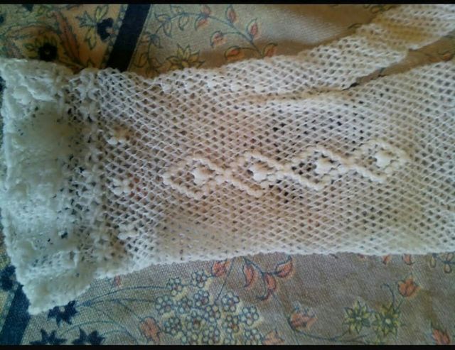 Guantes comunión antiguos niña