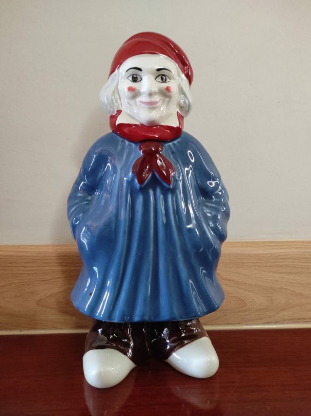 Botella de cerámica.