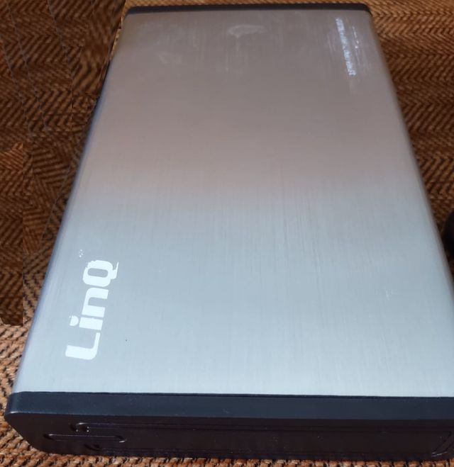 BOX LINQ METALLO SATINATO E PLASTICA USB - 2 PZ -