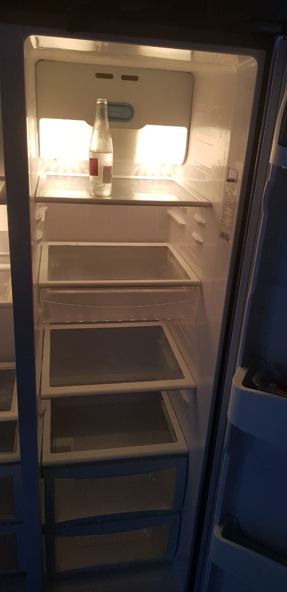 fregofico nofrost de dos puertas americana